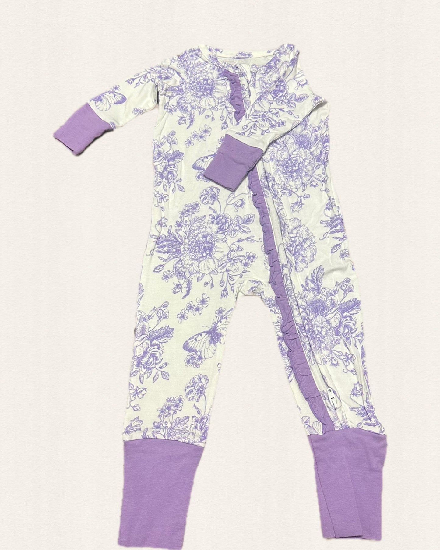 Petal Dreams Ruffle Bamboo Sleeper
