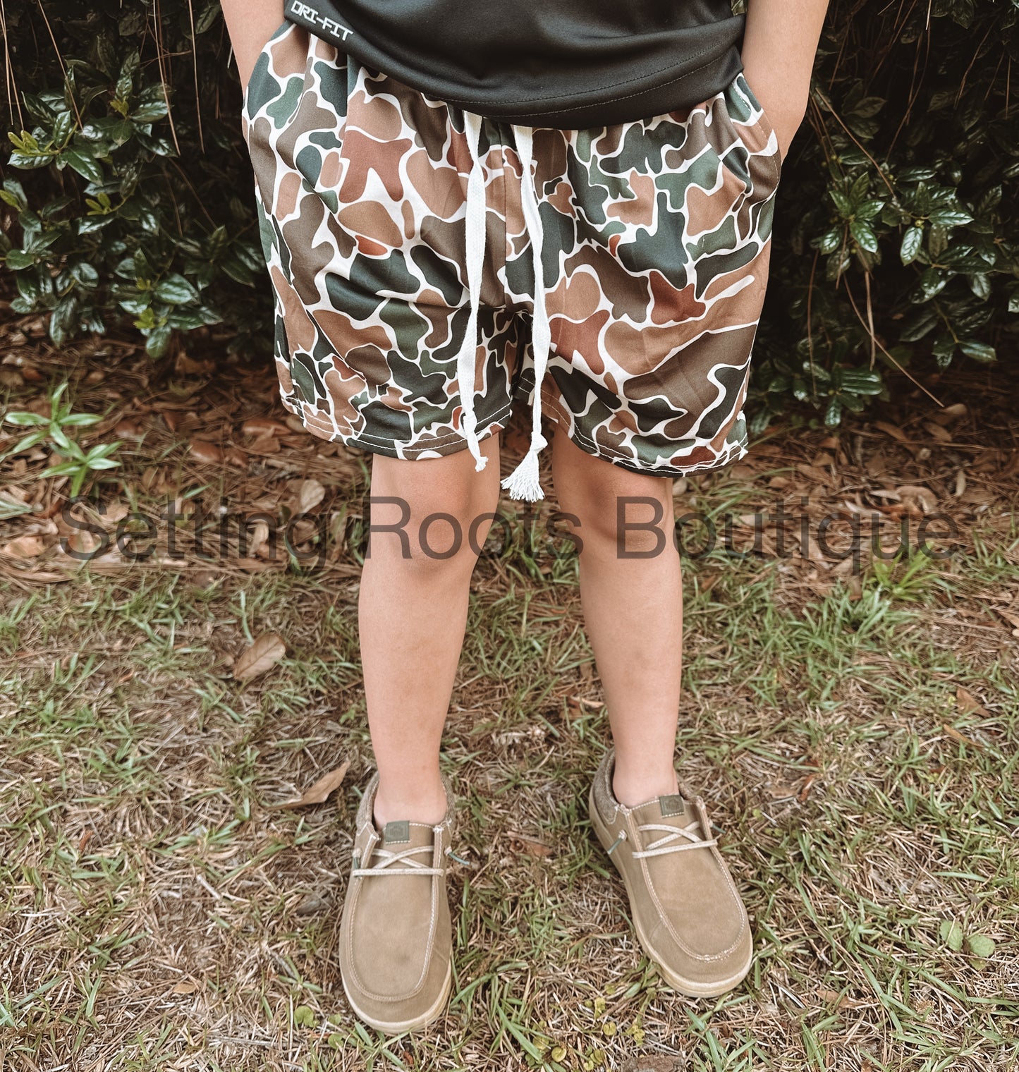 Backwoods Camo Shorts