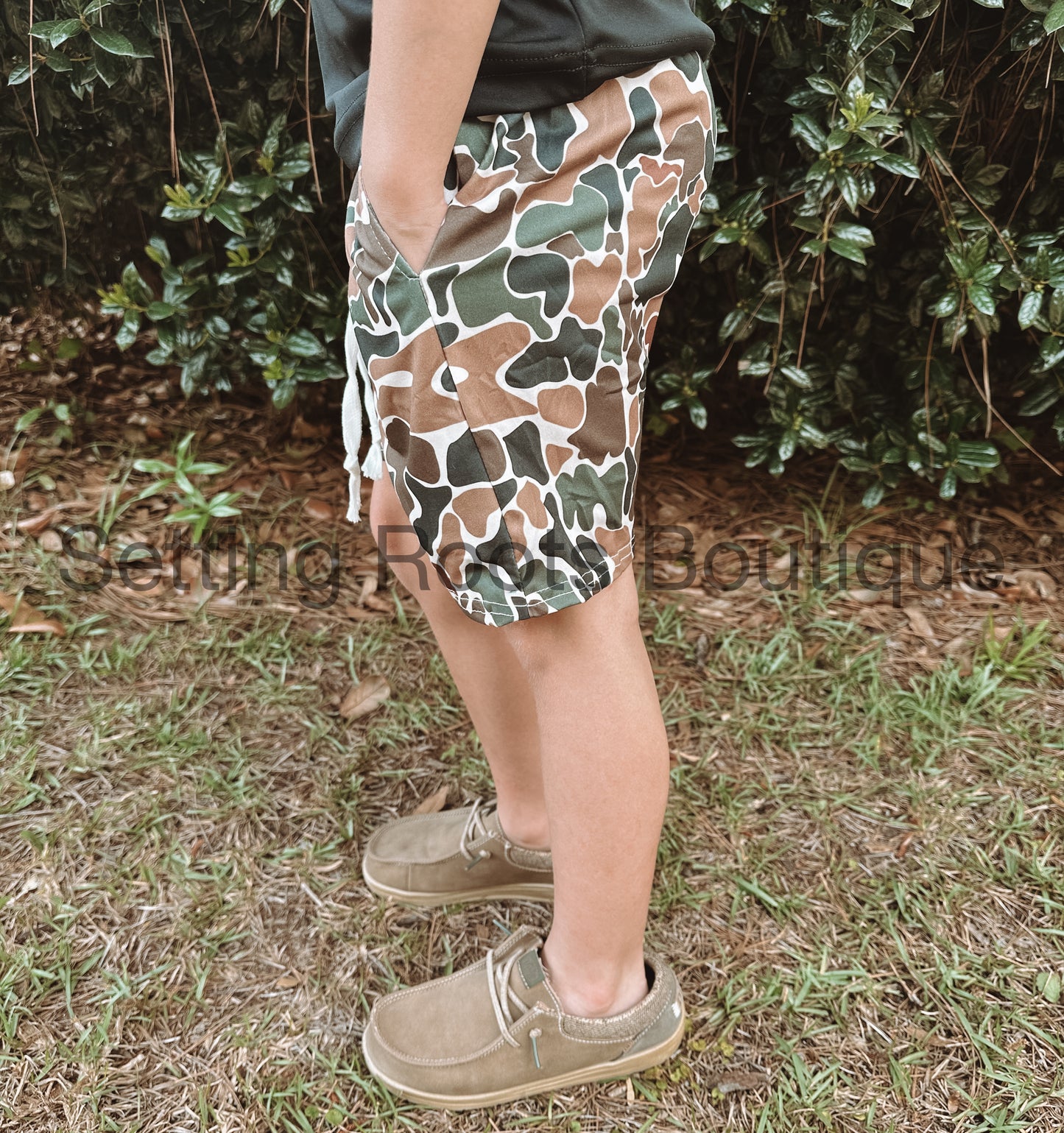 Backwoods Camo Shorts
