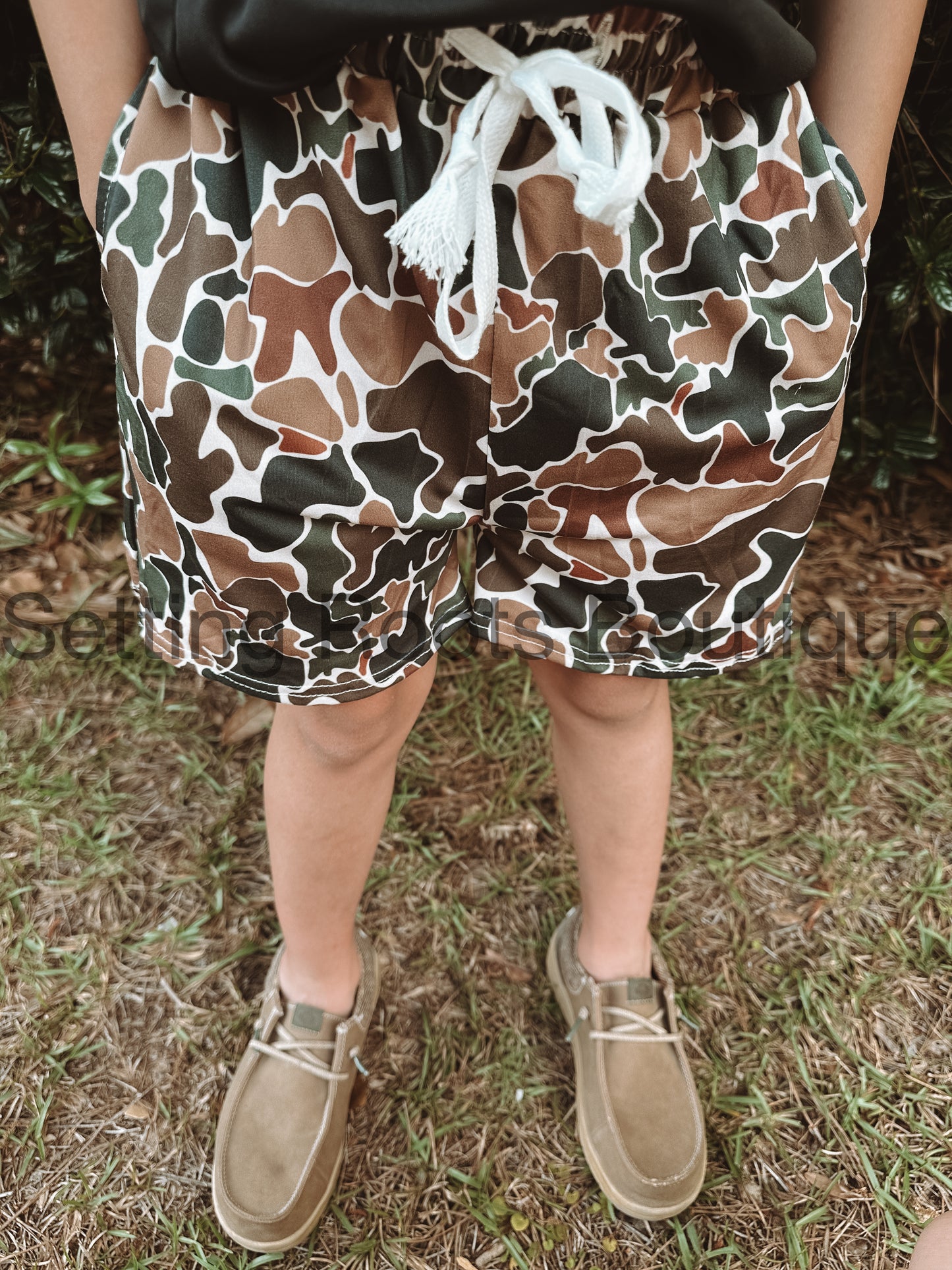 Backwoods Camo Shorts