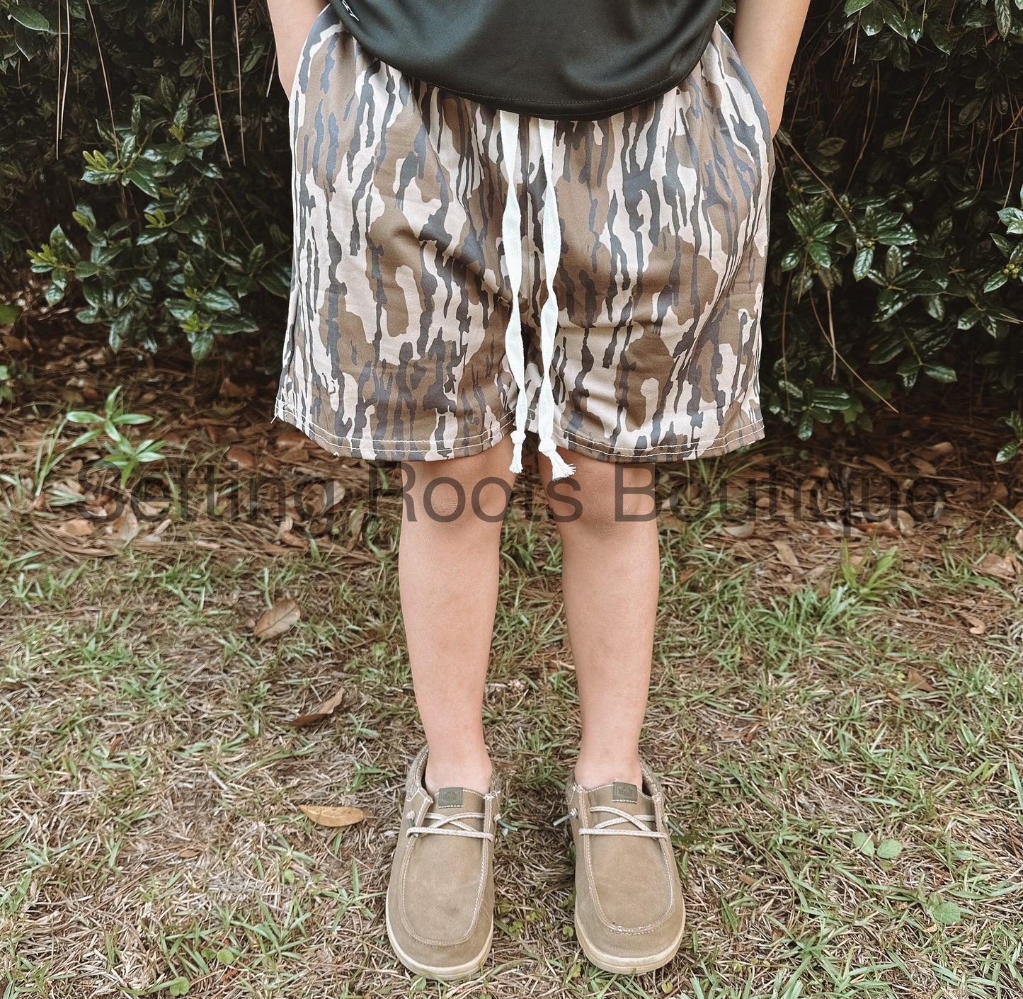 Backwoods Camo Shorts