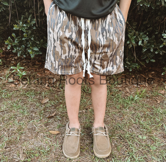 Backwoods Camo Shorts