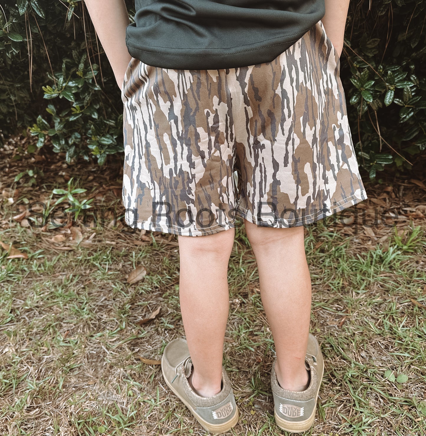 Backwoods Camo Shorts