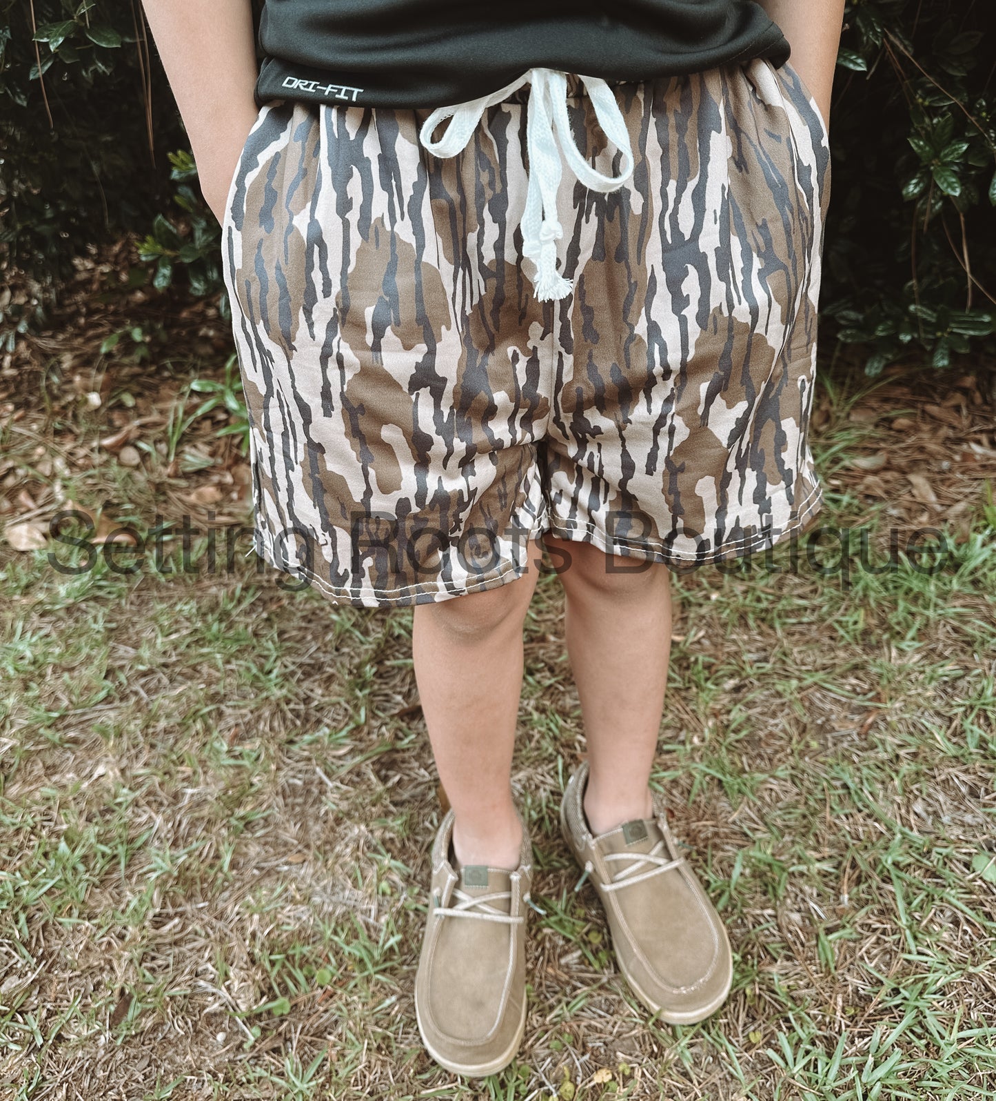 Backwoods Camo Shorts