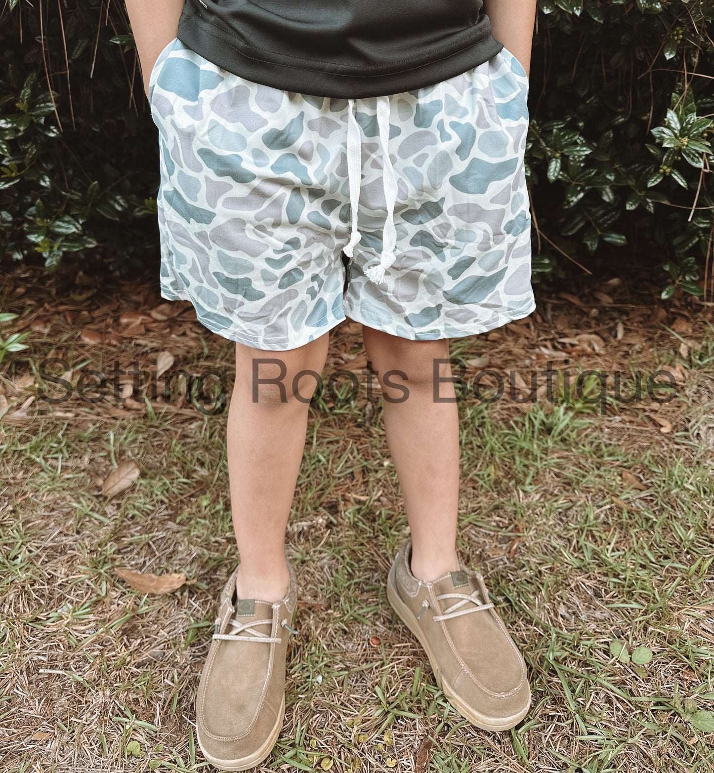 Backwoods Camo Shorts