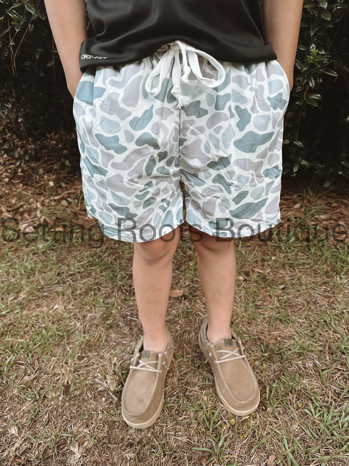 Backwoods Camo Shorts