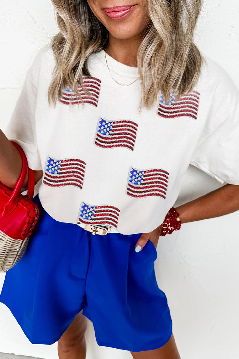 Sparkle & Stripes Tee