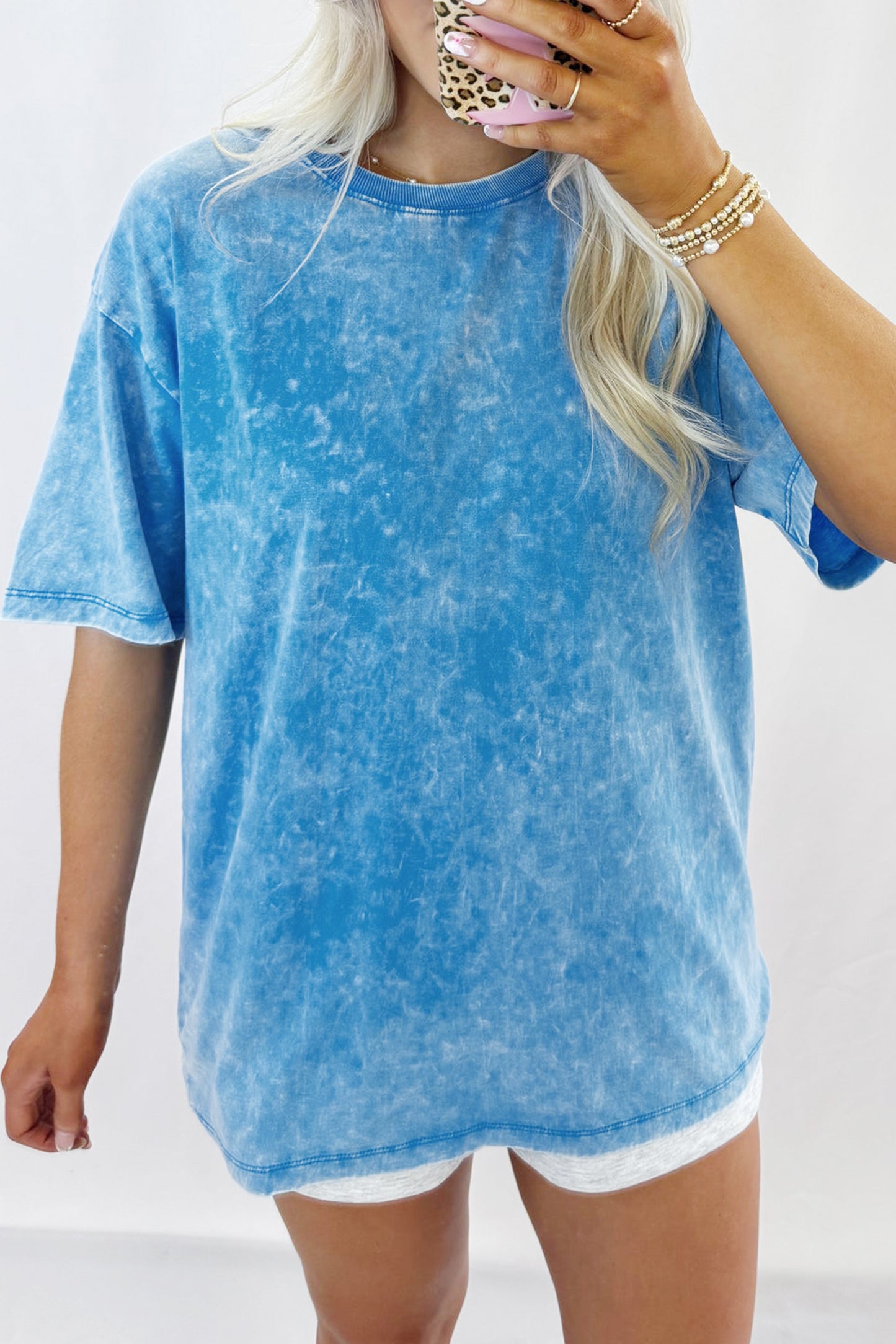 Blue Skies Oversized Tee