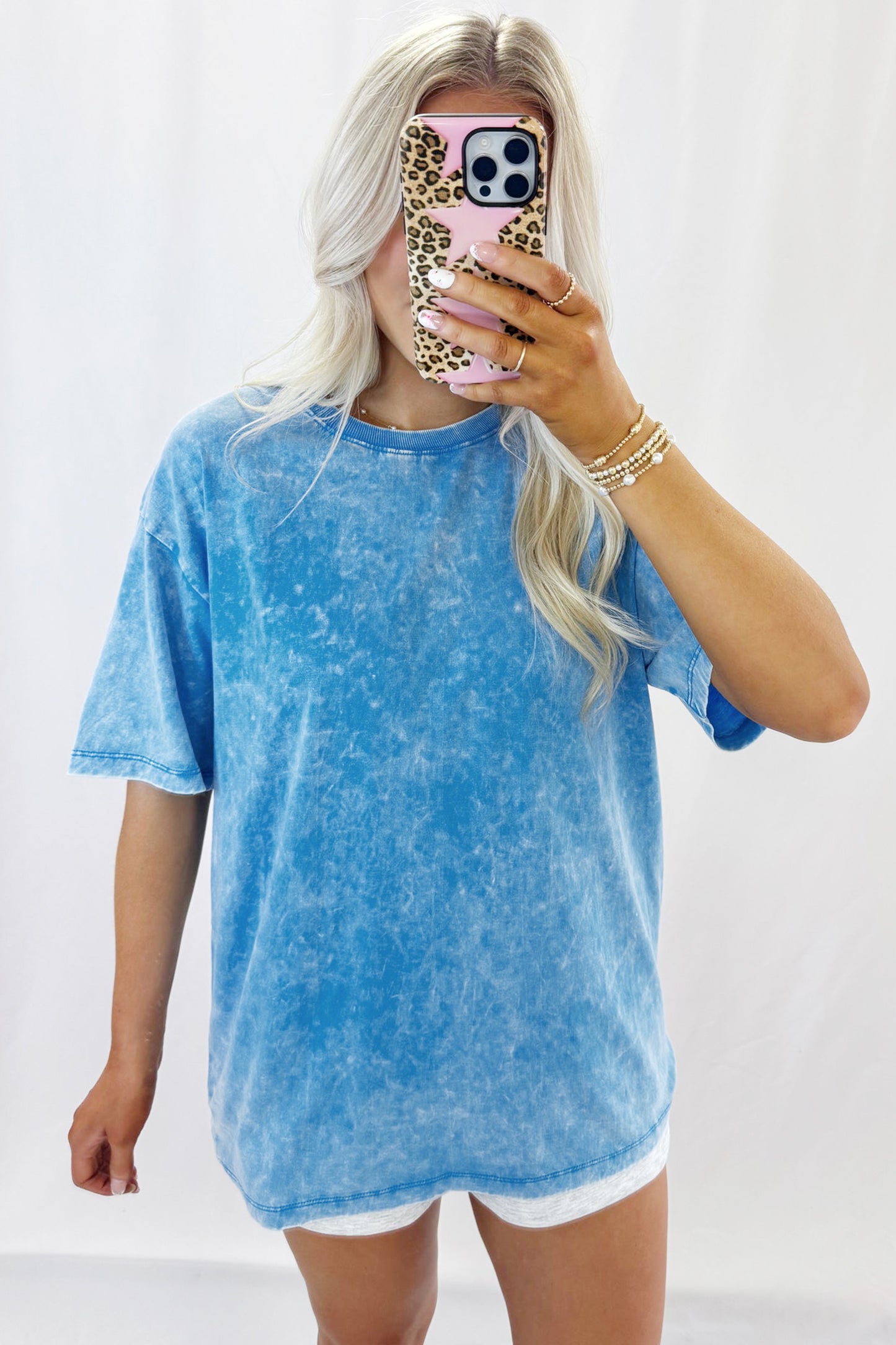 Blue Skies Oversized Tee