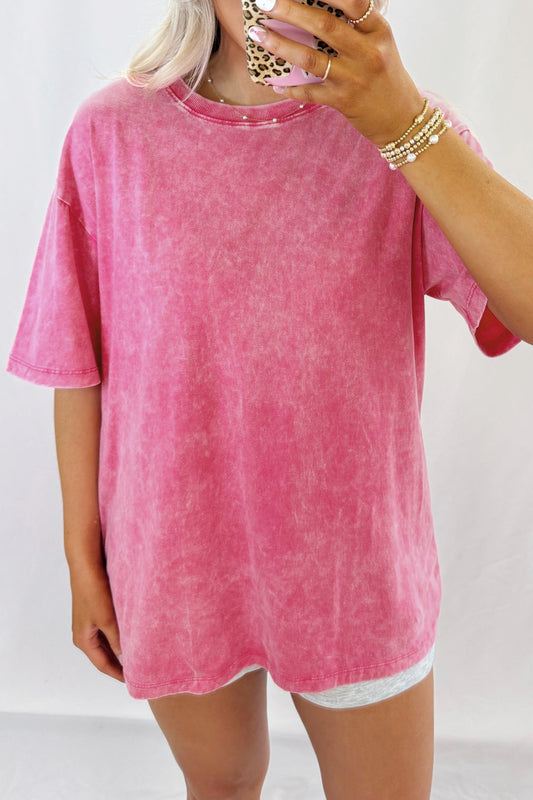 Pink Skies Oversized Tee
