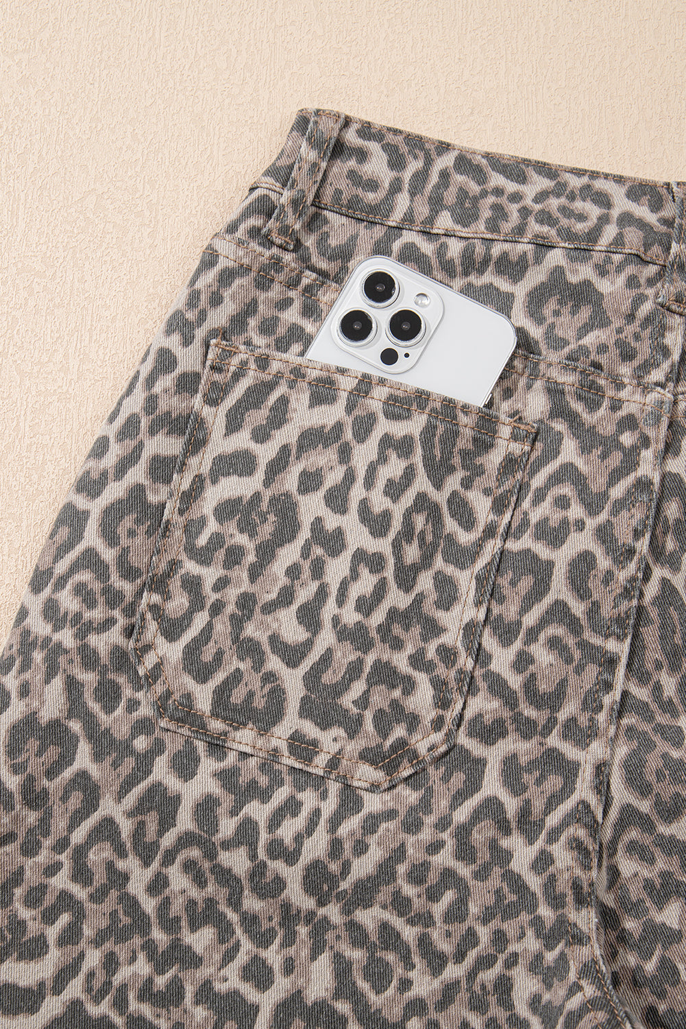 Leopard Luxe Jeans